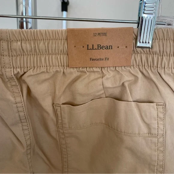 L.L. Bean Women’s Wide Leg Favorite Fit Pull On Pants 12P - Picture 5 of 5